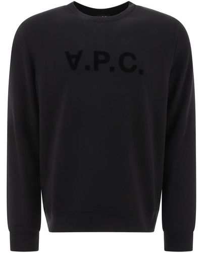 A.P.C. "Vpc" Sweatshirt - Black
