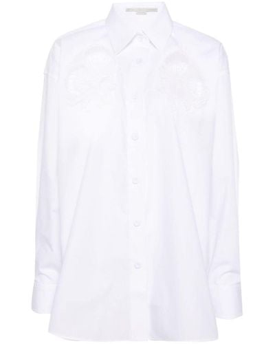 Stella McCartney Broderie Anglaise Shirt - White