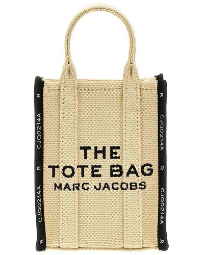 Marc Jacobs The Jacquard Mini Tote Tote Bag - Natural