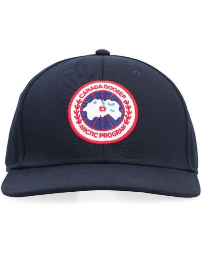 Canada Goose Artic Logo Baseball Cap - Blue