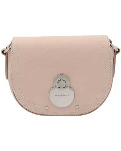 Longchamp 'Cavalcade' Shopping Bag - Natural