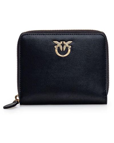 Pinko Wallet With Logo - Blue