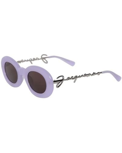 Jacquemus Les Lunettes Pralu Multi Sunglasses - Metallic