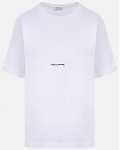Saint Laurent T-Shirts And Polos - White