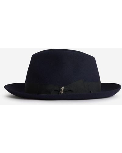 Borsalino Super Light Felt Hat - Blue