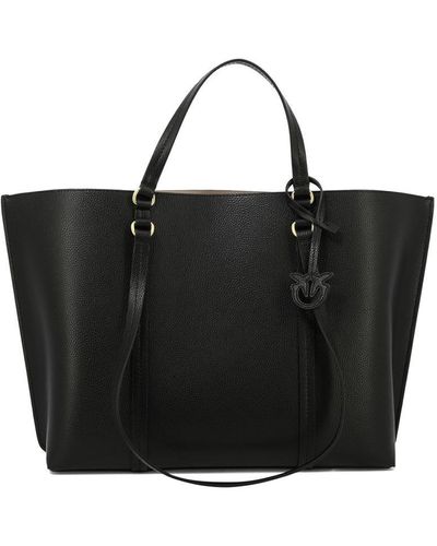 Pinko "Carrie" Shopping Bag - Black