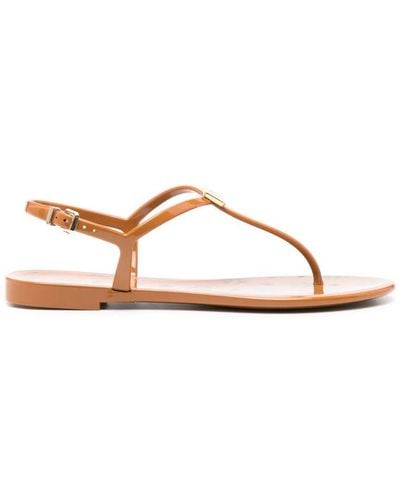 MCM W Col Jelly Sandal Co Shoes - Brown