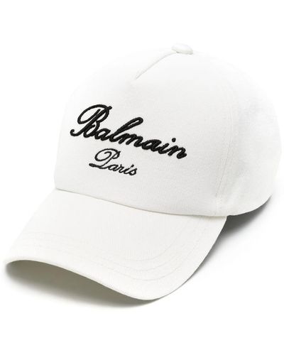 Balmain Paris Hat - White