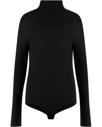 Victoria Beckham Knit Bodysuit - Black