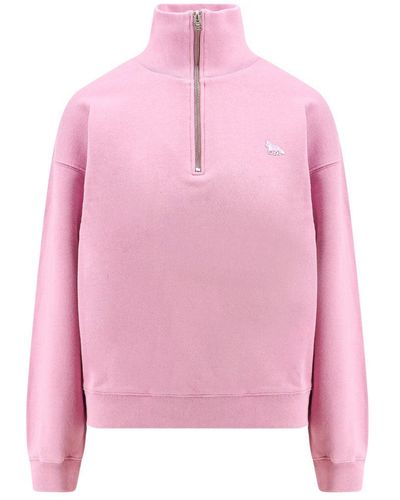 Maison Kitsuné Cotton Sweatshirt - Pink