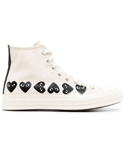 COMME DES GARÇONS PLAY Chuck 70 High-Top Trainers - White