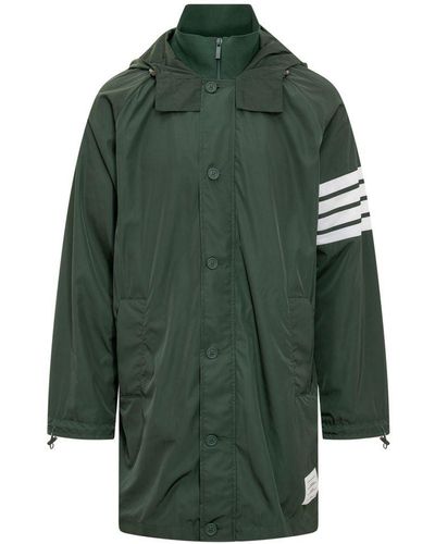 Thom Browne Trench & Parka - Green