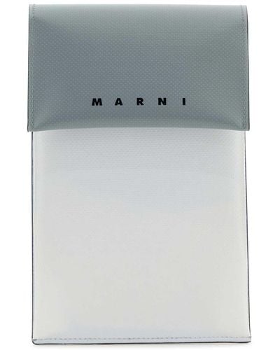 Marni Two-Tone Polyester Phone Case - Gray