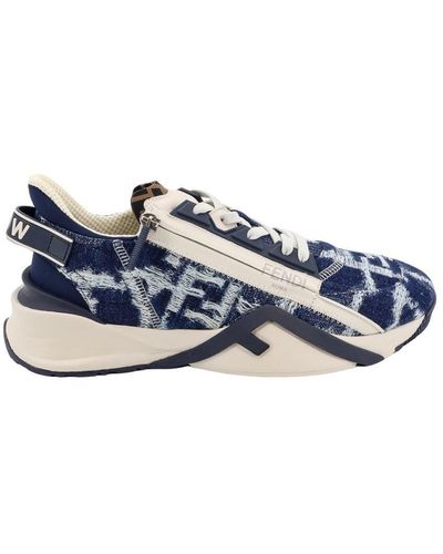 Fendi Flow Trainers - Blue