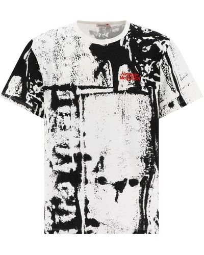Alexander McQueen Graphic Printed T-shirt - White