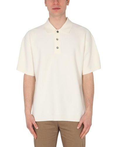 Theory Regular Fit Polo - White