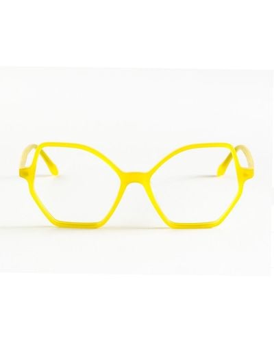 Germano Gambini Gg105 Eyeglasses - Yellow
