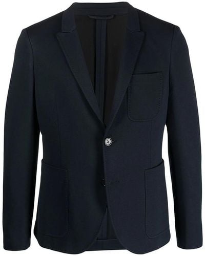 Neil Barrett Slim Unlined Blazer - Blue