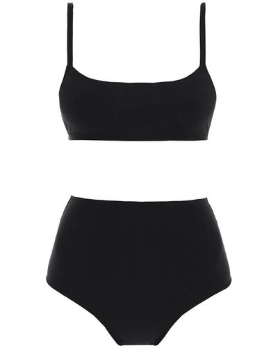 Lido Eleven High Waist Bikini Set - Black