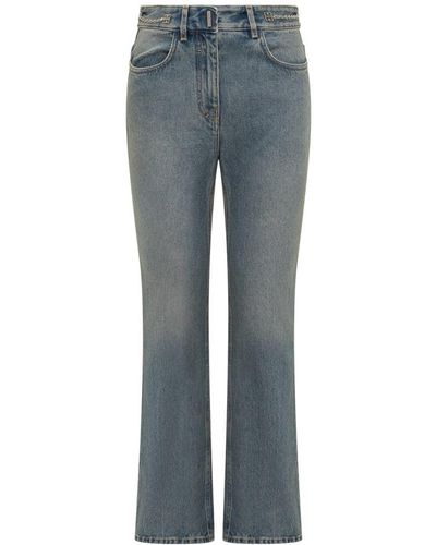 Givenchy Denim Boot Cut Jeans - Blue