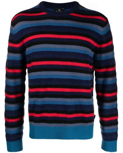 PS by Paul Smith Wool Sweater - Blue