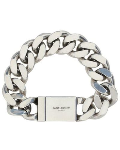 Saint Laurent Bracelets - White