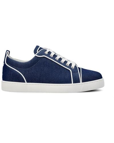 Christian Louboutin Varsijunior Canvas Sneaker - Blue