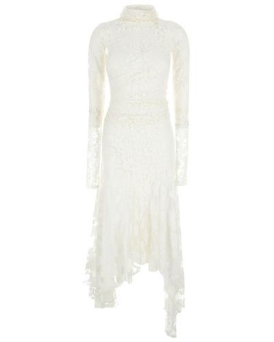 Philosophy Di Lorenzo Serafini Devrè Jersey Dress Loo27 - White