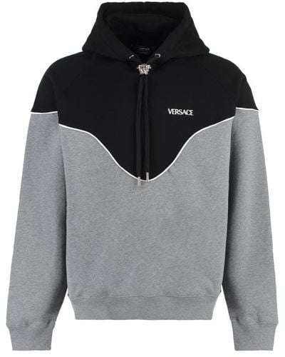 Versace Cotton Hoodie - Black