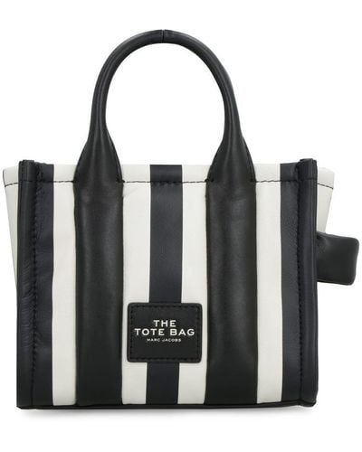 Marc Jacobs The Micro Tote Bag Leather - Black
