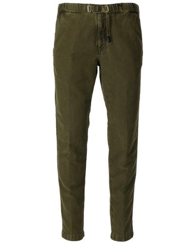 White Sand Greg Military Green Trousers