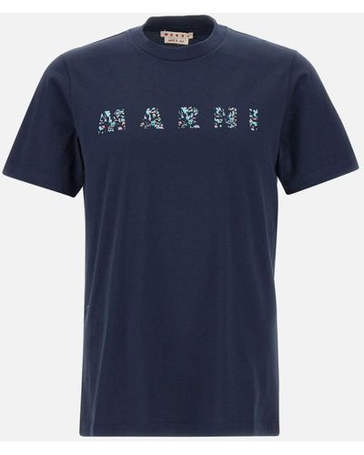 Marni T-Shirts And Polos - Blue