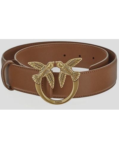 Pinko Leather Belt - Brown