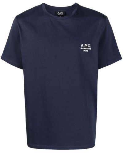 A.P.C. Raymond T-shirt - Blue