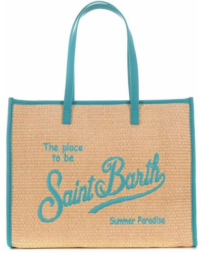 Mc2 Saint Barth Large Shopping Bag - Blue
