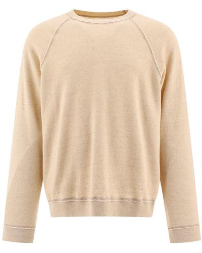 Kapital "linen Gauze" Sweatshirt - Natural