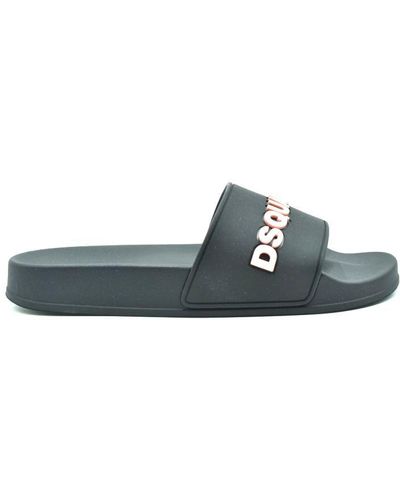 DSquared² Flip Flops - Black