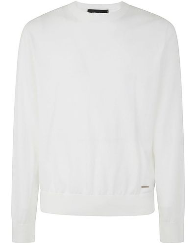 DSquared² Crewneck Pullover Clothing - White