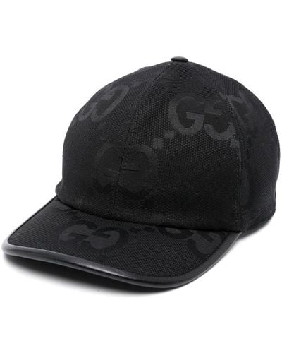 Gucci Jumbo Gg Baseball Cap - Black
