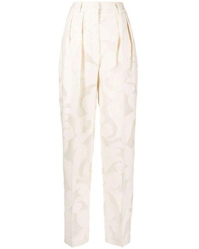 The Mannei Trousers - White