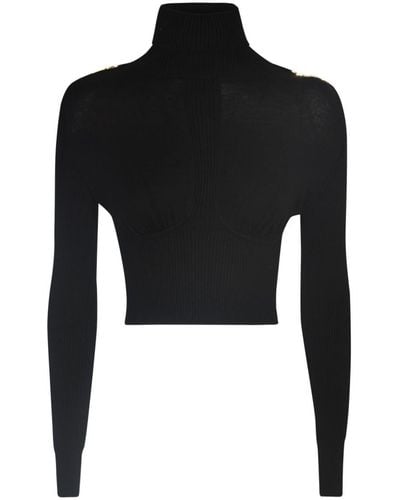 Elisabetta Franchi Sweaters Black