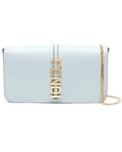 Fendi Wallet On Chain Graphy Bags - Blue