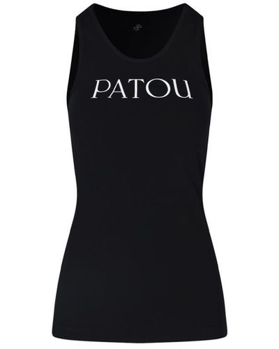 Patou Logo Top - Black
