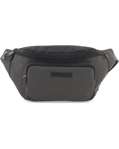 DSquared² Pouch With Logo - Gray