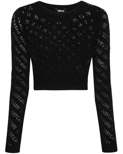 Just Cavalli Sweaters - Black