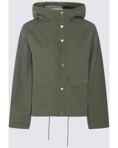 Barbour Army Cotton Casual Jacket - Green