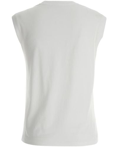 FRAME Sleeveless T-Shirt - White