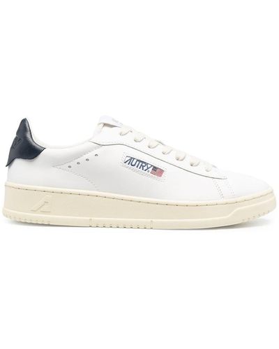 Autry Dallas Low Leather Sneaker - White