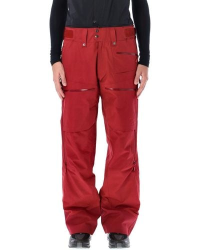 Norrøna Lofoten Gore-Tex Insulated Ski Pant - Red