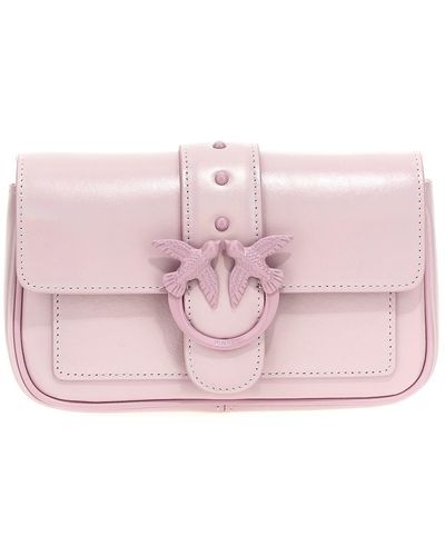 Pinko 'Love One Pocket' Crossbody Bag - Pink